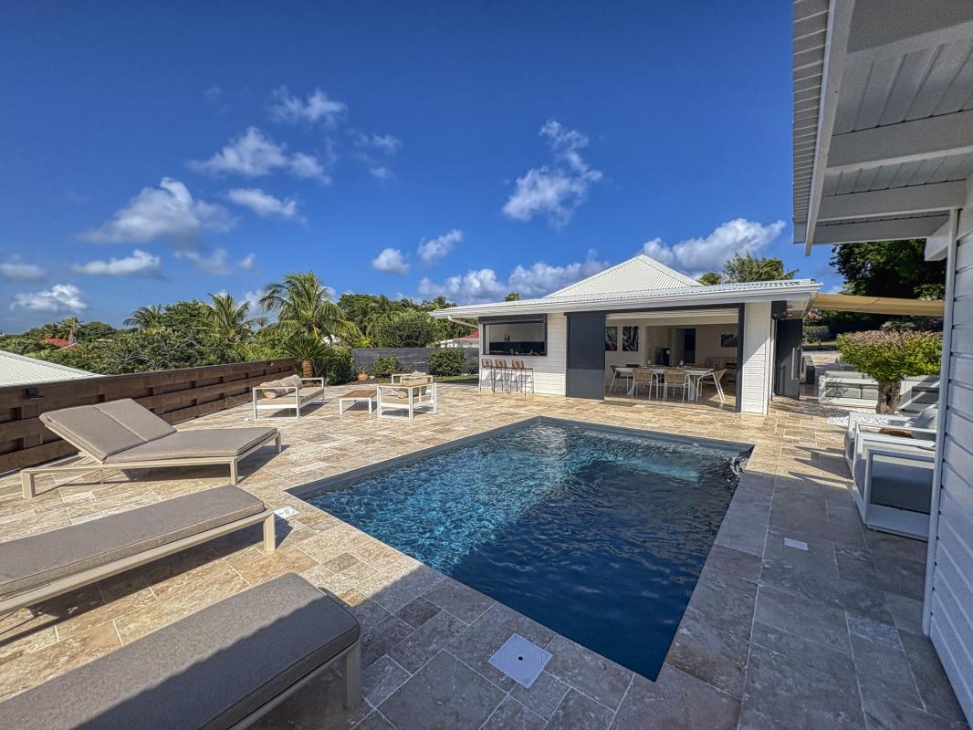 4.Location villa piscine Saint François Guadeloupe- Piscine